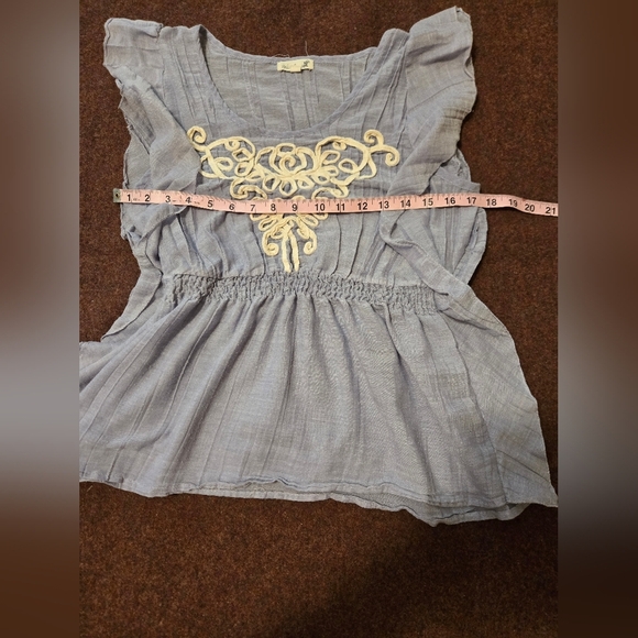 Mine Top Size Medium Powder Blue - Picture 7 of 8